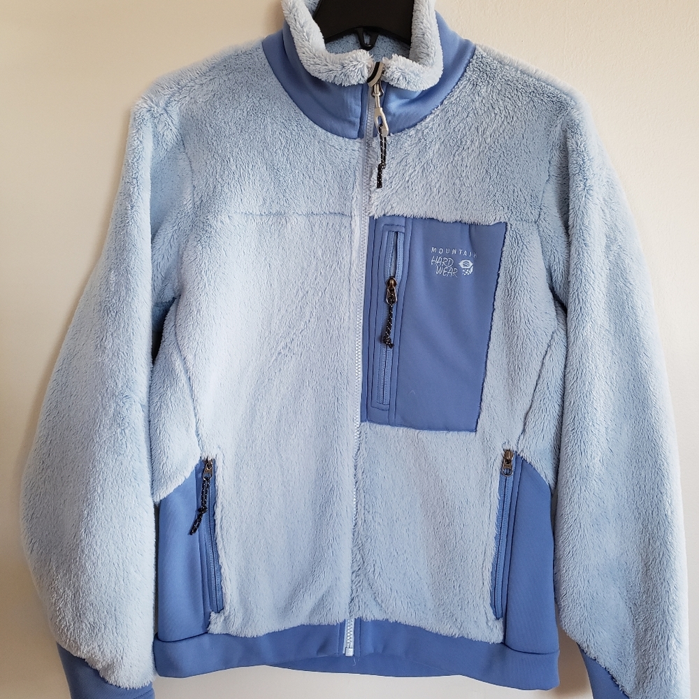 Mountain Hardwear Monkey Woman Fleece Jacket - Women's M - Fresh Air Blue